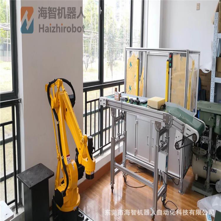机械手冲床上下料取产品自动冲压线改造冲压机械手海智机器人