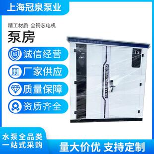 户外一体化智慧泵房集成式二次加压泵站直连式供水改造设备泵房