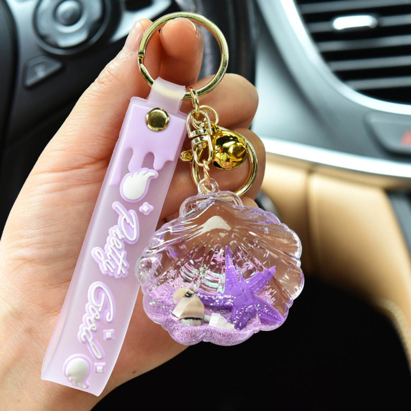 亚克力海星挂件沙滩生物入油海星漂浮钥匙扣海洋馆海洋世界礼品