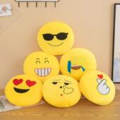 表情抱枕趴枕可插手恶搞表情包公仔毛绒玩具可加