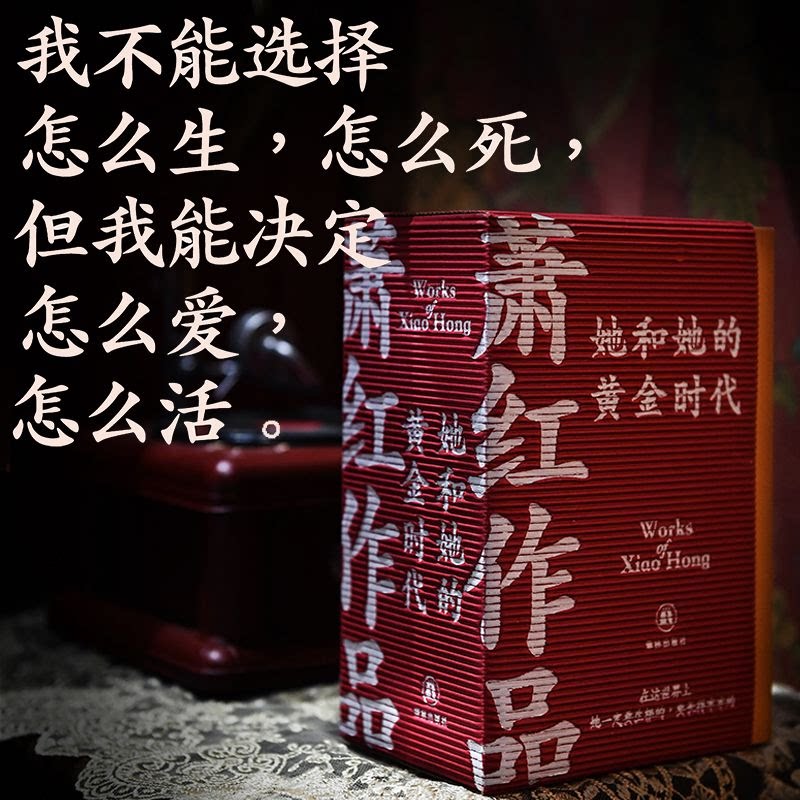 萧红作品 她和她的黄金时代(全4册)呼兰河传 商市街 生死场 马伯乐