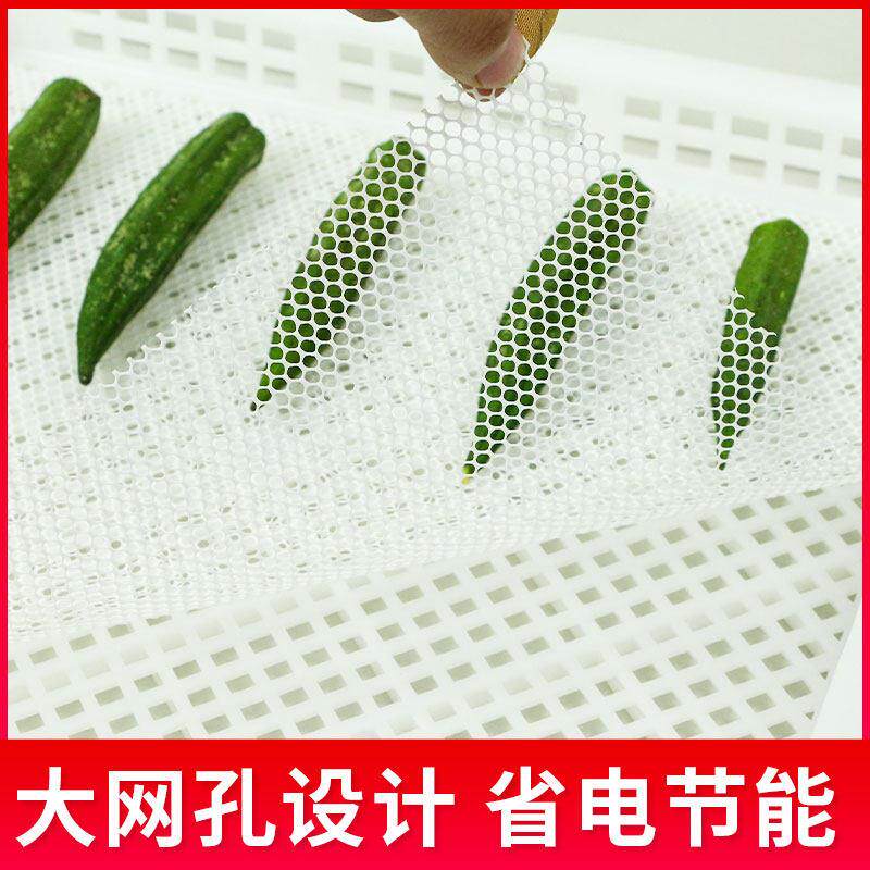大网孔烤果茶垫水果干烘肉干硅胶布芒果槟榔烘干机用耐高温食品级