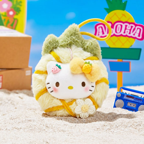 三丽鸥凯蒂猫海盐菠萝生日包挂件