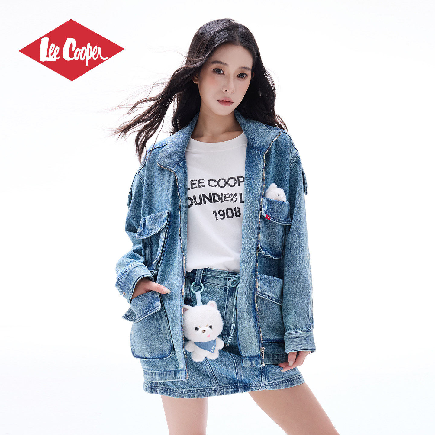 LeeCooper女装牛仔夹克图片