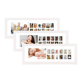 儿童证件照校园时光成长记录相框宝宝纪念13孔登记照画框创意摆件