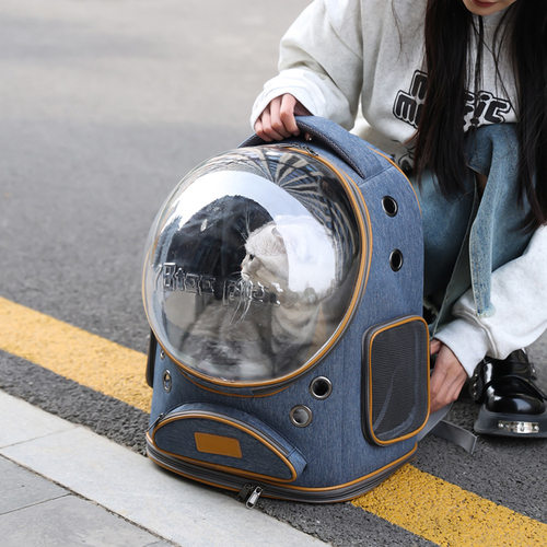 悦佰兔太空舱大空间透气猫包