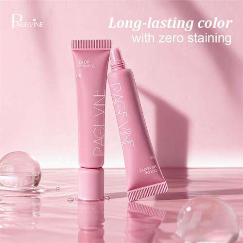 Velvet Lip Glaze 丝绒唇釉裸色系显色不拔干【爆】