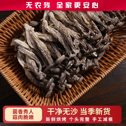 鹿茸菇干货鹿茸菌净重500g福建特产野生菌菇蘑菇特级炖汤特级食材