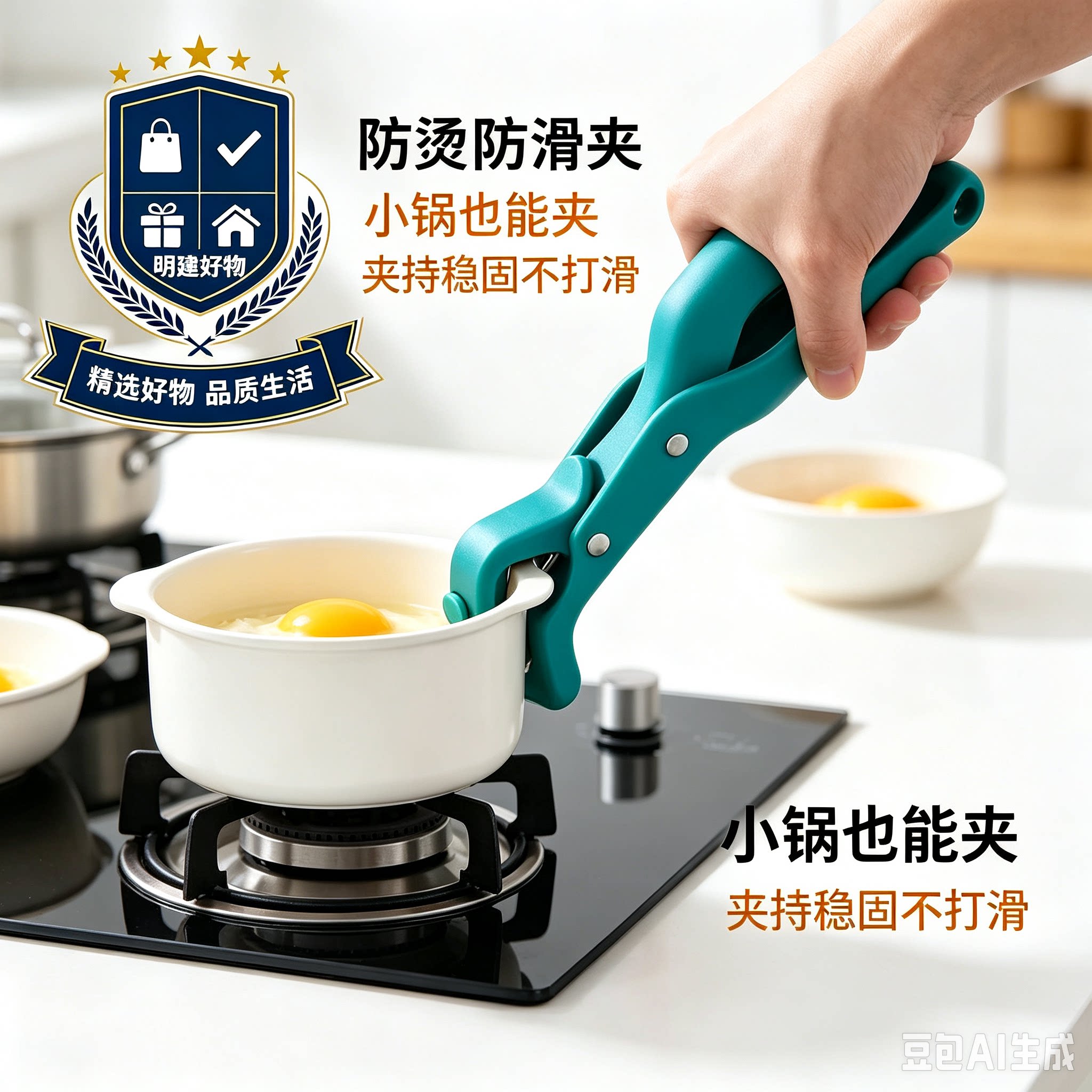 新款防烫夹家用碗取夹隔热碗钳机械厨房三合一其他机械五金防滑CX