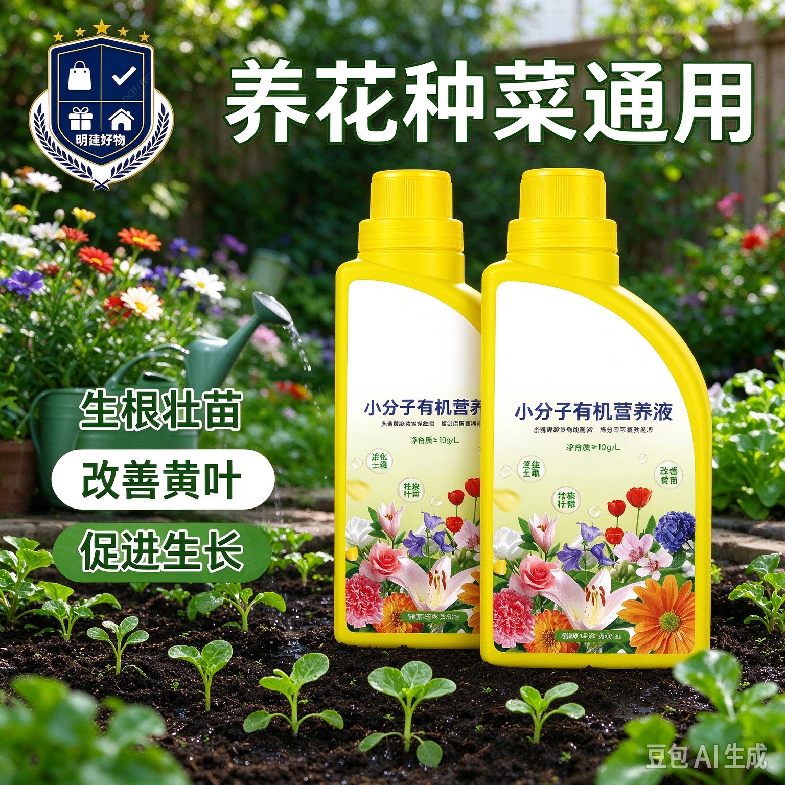 【全新升级】有机复活营养液专治黄叶促花促生长枝繁叶复合肥CX