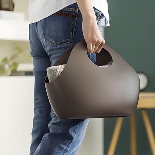 Imd日本进口购物篮环保饺子包超市买菜篮子提兜洗澡筐利快沐浴篮