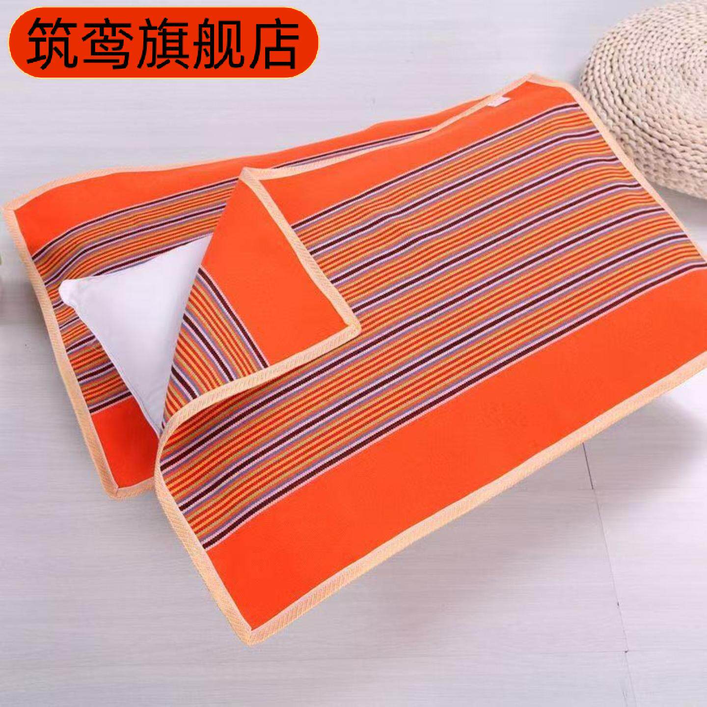 老粗布精品枕巾四季加厚特厚大号