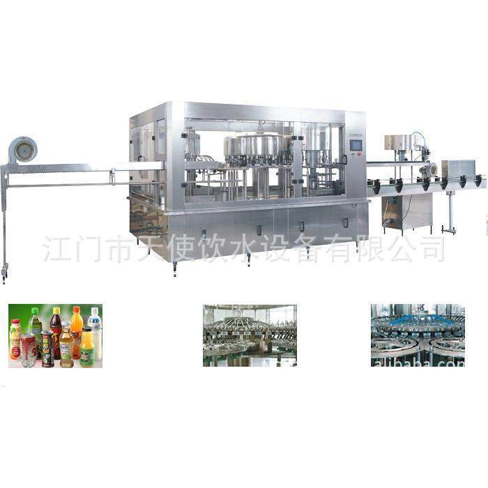 瓶装果汁灌装机厂家全自动小瓶饮料纯净水果汁玻璃瓶灌装生产线