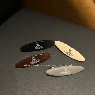 Vanilla 四色百搭刘海夹侧边夹 土星发夹