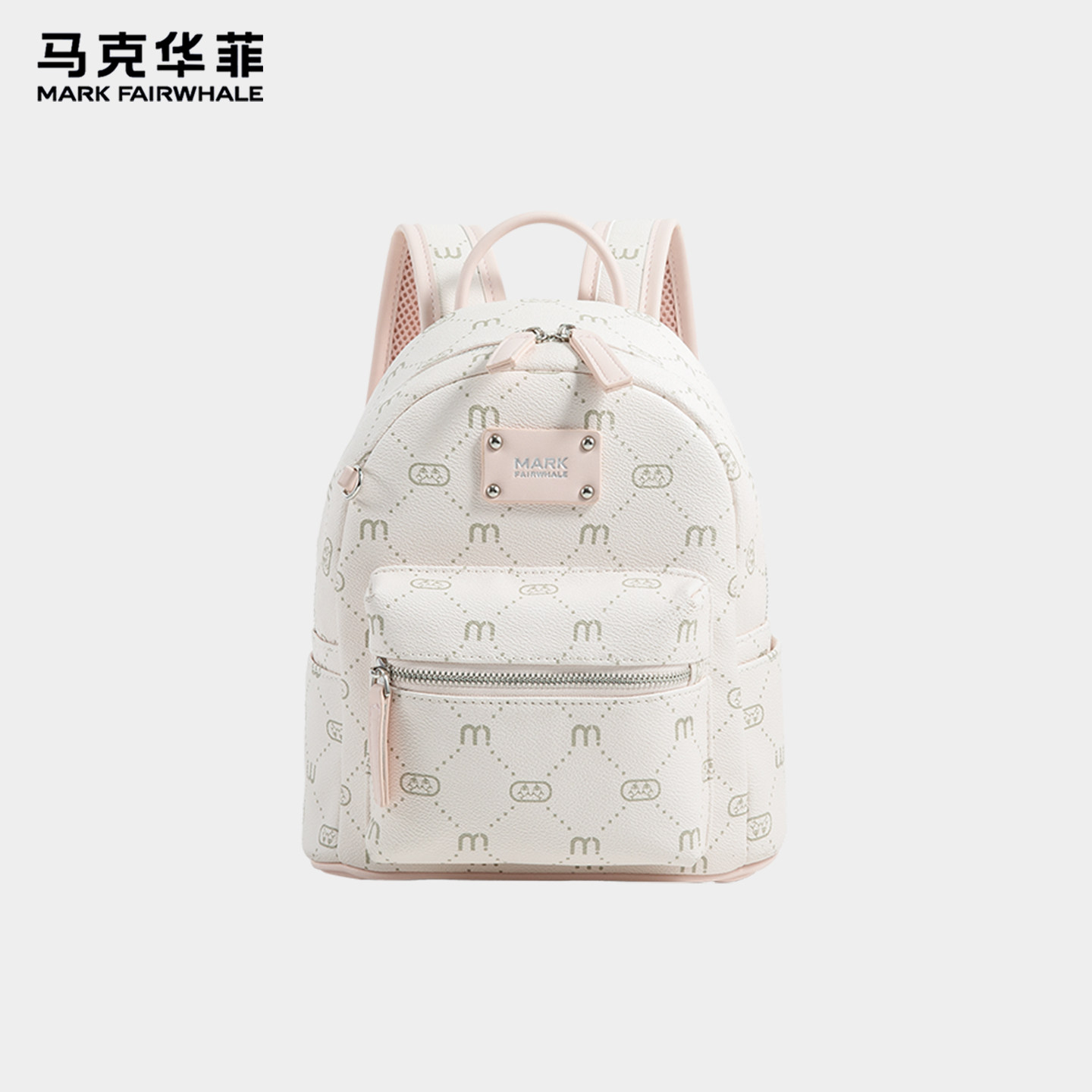 马克华菲百搭少女感双肩包女款图片