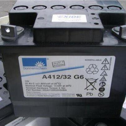 德国阳光蓄电池A512/40A A412/32 G6 12V40AH 12v32AH胶体电瓶