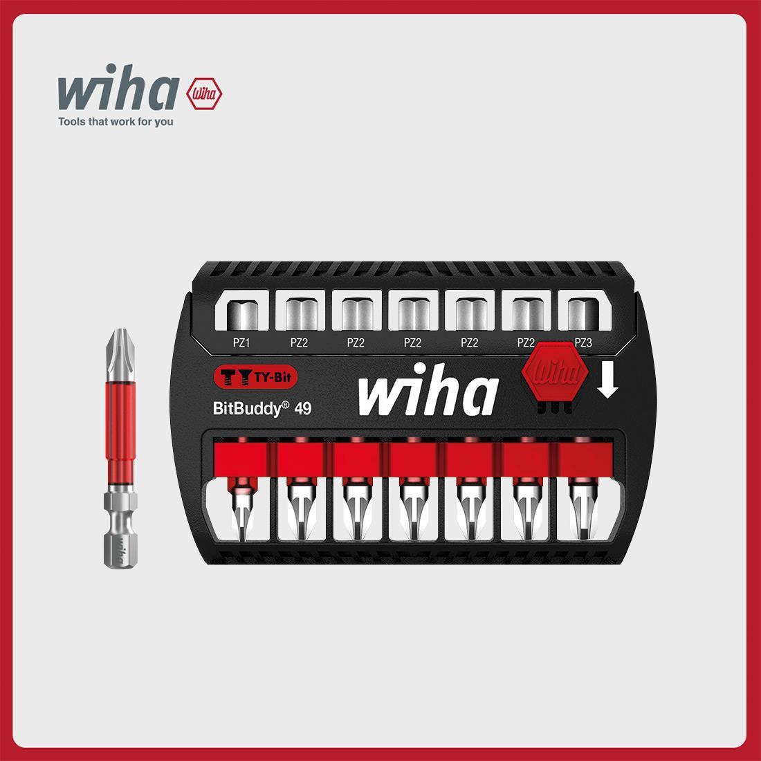 wiha威汉德国49mm冲击型TY型批头匣