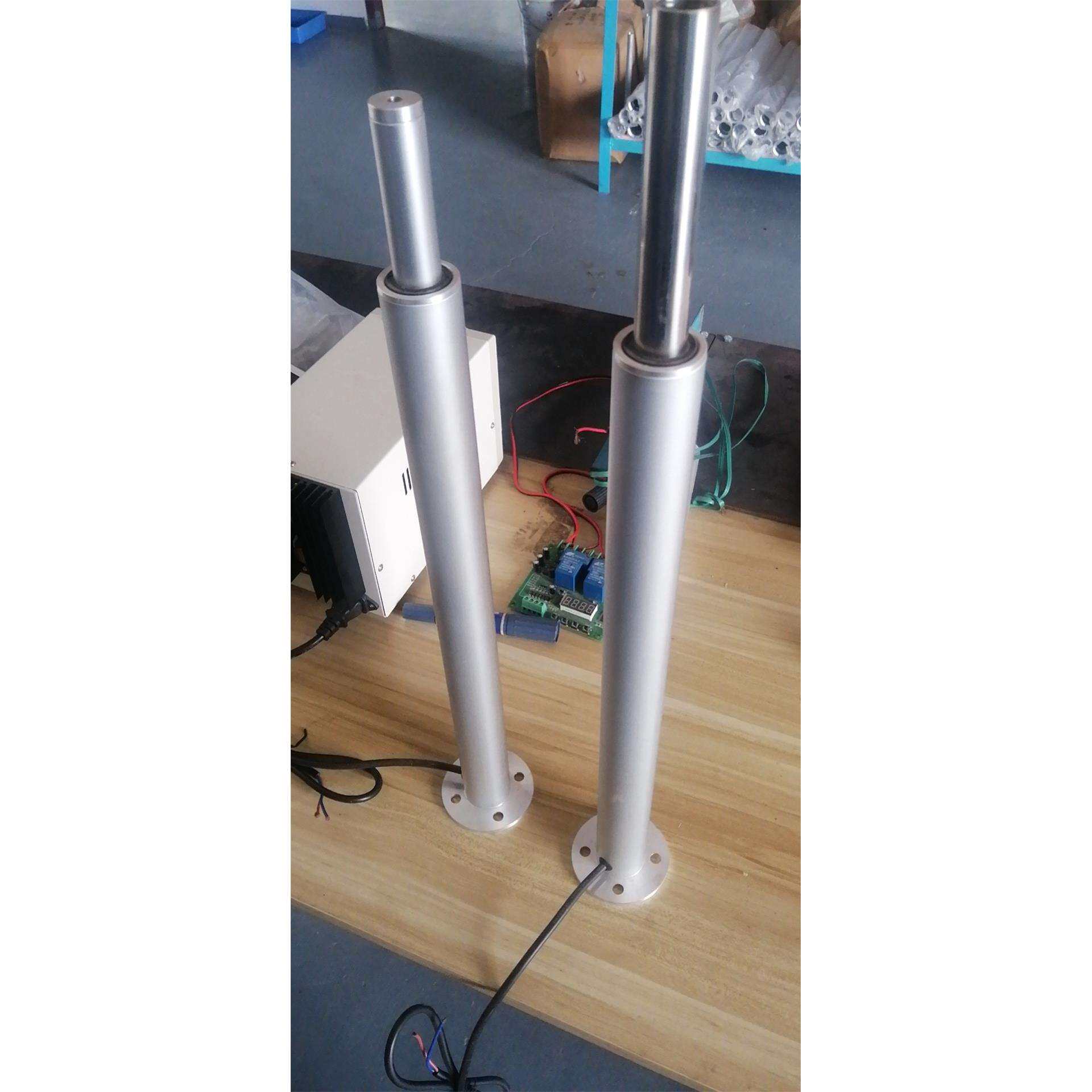 DC12V24V48行程50到1000mm平底板笔式电动推杆推拉杆大推力伸缩杆