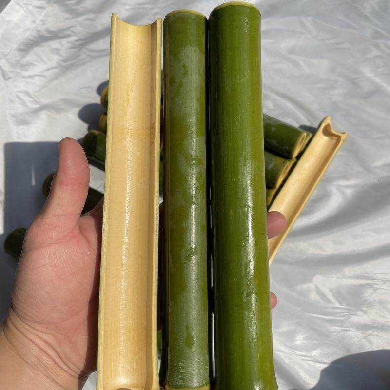 泰国香蕉竹网红香蕉竹带底节竹筒磨具竹筒竹粽子模具新鲜竹筒