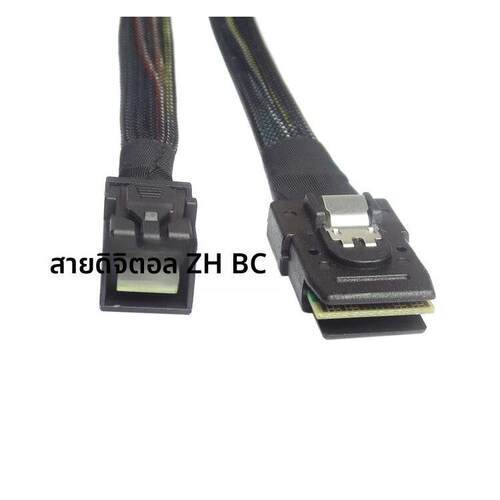 12G转6G全新Mini SAS线SFF8643转SFF8087阵列卡硬盘背板线1米80CM