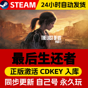 Steam正版最后生还者1 激活码CDKey入库 The Last of Us Part I 全DLC电脑PC生存恐怖后末日僵尸动作冒险游戏