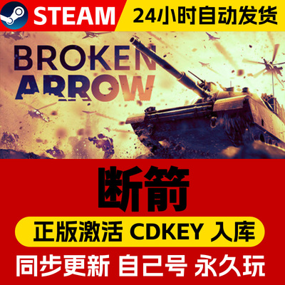 Steam正版断箭激活码cdk在线联机全DLC激活入库国区全球区Broken Arrow电脑PC中文游戏