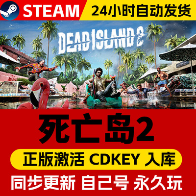 Steam正版死亡岛2激活码cdk在线联机全DLC激活入库国区全球区Dead Island 2电脑PC中文游戏