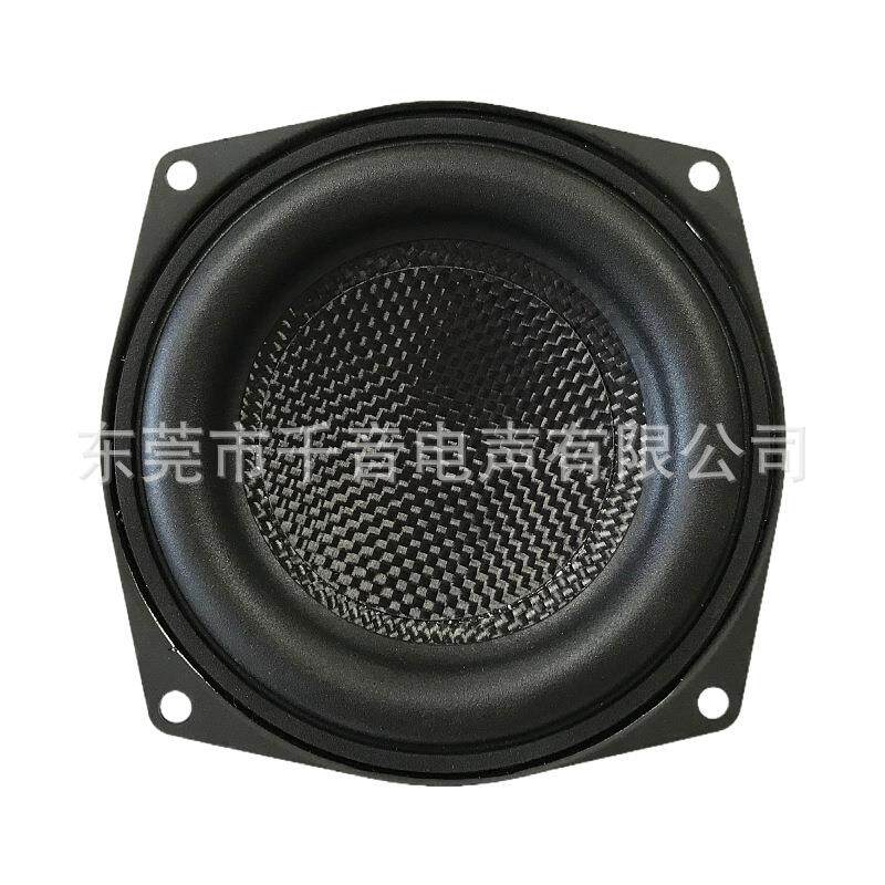 iLouder4寸方25芯玻纤橡胶边80磁长冲程 4寸低音喇叭扬声器