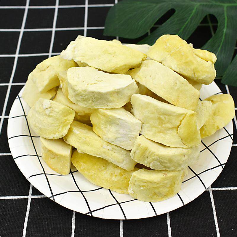 榴莲干冻干 散装金枕头榴莲脆不规则榴莲块现货整箱10kg