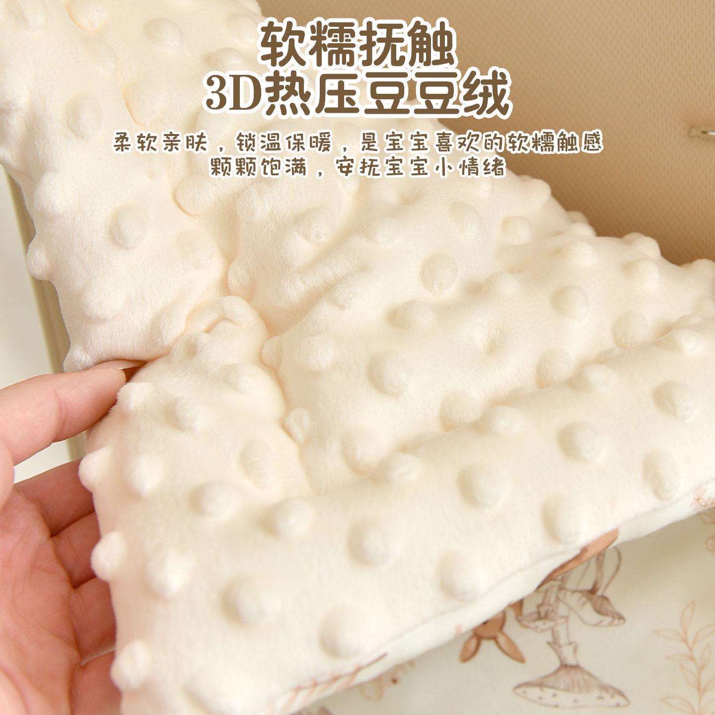 婴儿车纯棉秋冬加厚推车垫宝宝遛娃神器餐椅坐垫儿童高景观车垫子