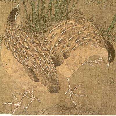 宋代马逵久治长安图宋代花鸟山水画微喷复制品临摹学习范本装饰画