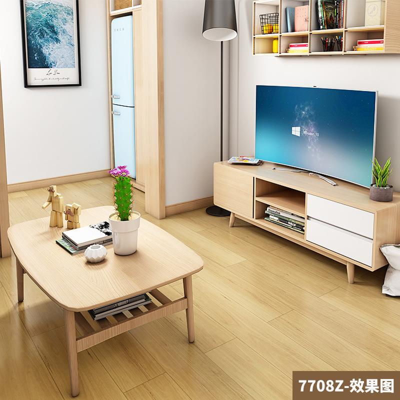 免胶水自粘环保PVC地板胶地板胶贴纸加厚耐磨防水水磨地.片材家用