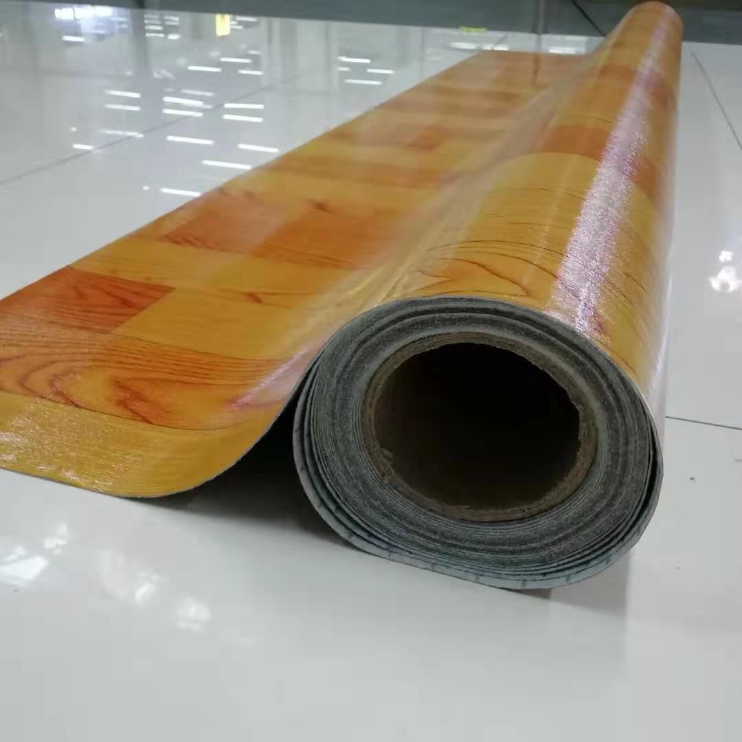 PVC防滑地毯防潮地板革卧室客厅地垫地板贴仓库厂房地贴纸地毯布