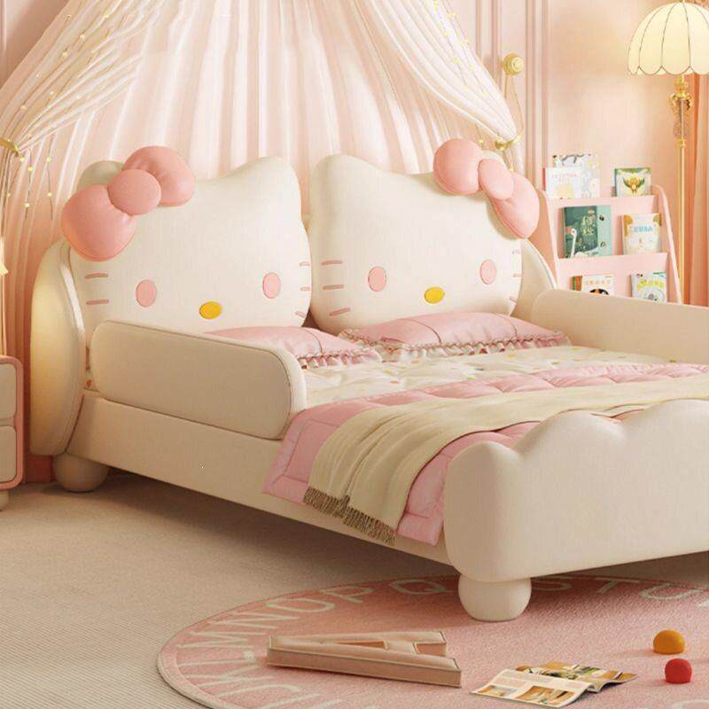 Hellokitty儿童床女孩梦幻公主床小岛人床新款小户型房间卧室床
