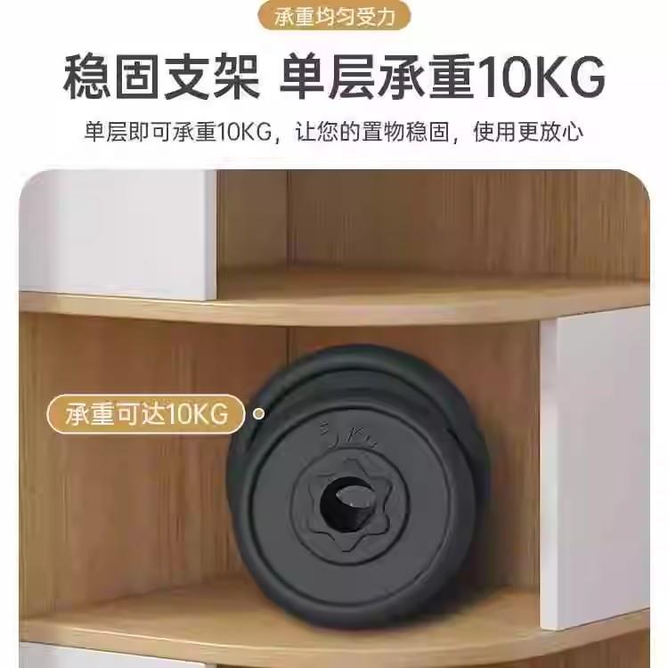 书架落地置物架客厅沙发边柜家用转角立柜靠墙夹缝柜子不占地书柜