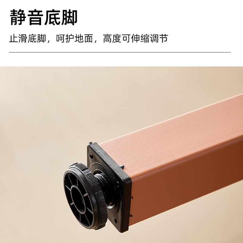 户外桌椅组合阳台休闲庭院茶桌花园喝茶咖啡桌塑料圆形方形洞洞桌