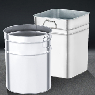 垃圾桶内胆圆形长方形室外分类户外果皮箱镀锌板内桶可定制不锈钢