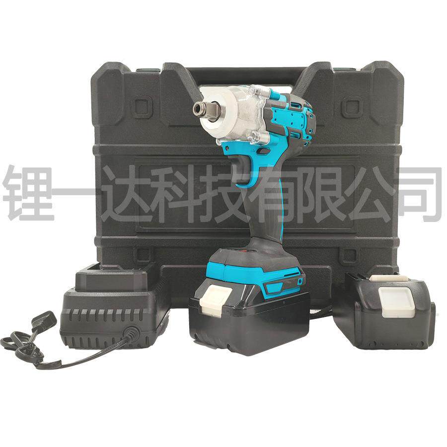跨境套装工具300N牧田款无刷电动扳手 TW285款大扭力锂电冲击扳手