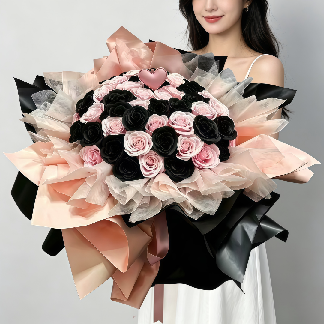 永生花香皂花束送女友生日纪念日