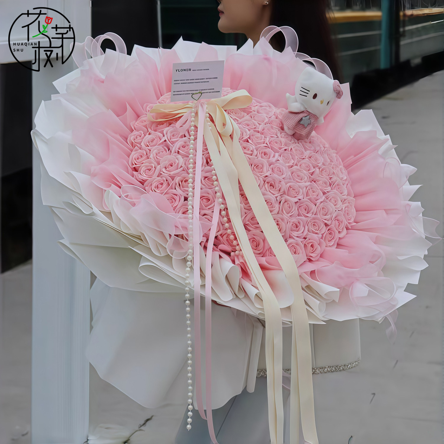 永生花香皂花束送女友生日纪念日