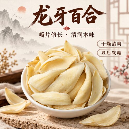 柏年树隆回龙牙百合100g一袋