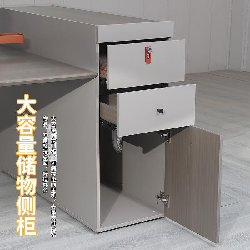 厂家直供职员办公桌椅组合屏风工位电脑简约桌对桌延伸自由组合