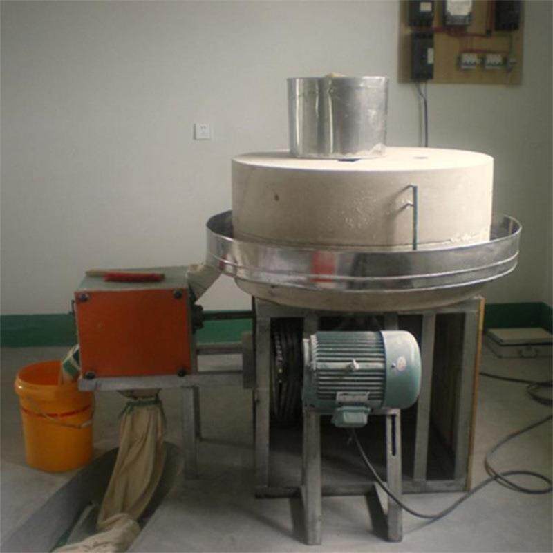 小型五谷杂粮石磨面粉机 商用小麦大米农作物食品多用电动石磨