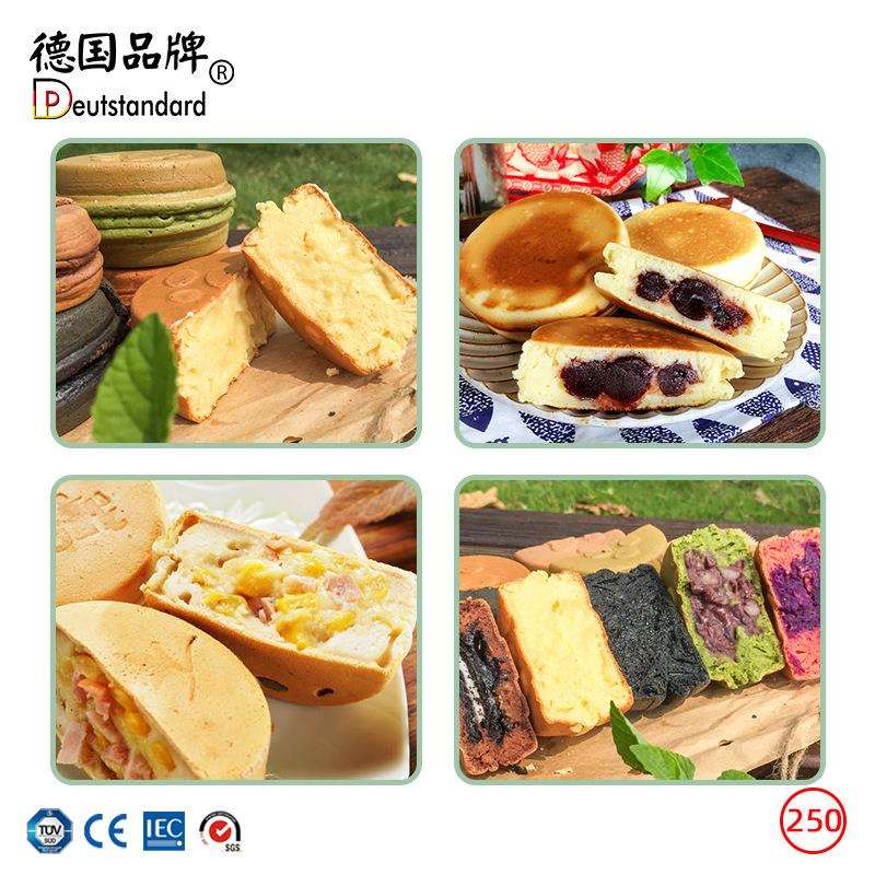 车轮饼红豆饼机商用数显华夫饼机华夫炉烘烤炉夹馅车轮饼红豆松饼