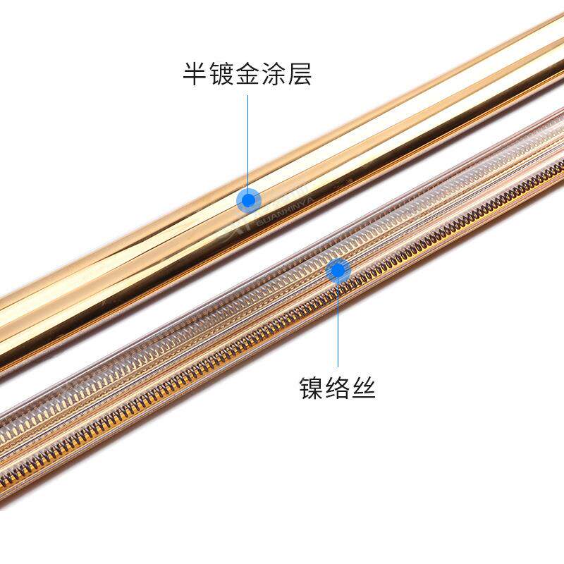 中波红外线高温黄金管结炉加热隧道烘干印制电路板IR红外线灯管