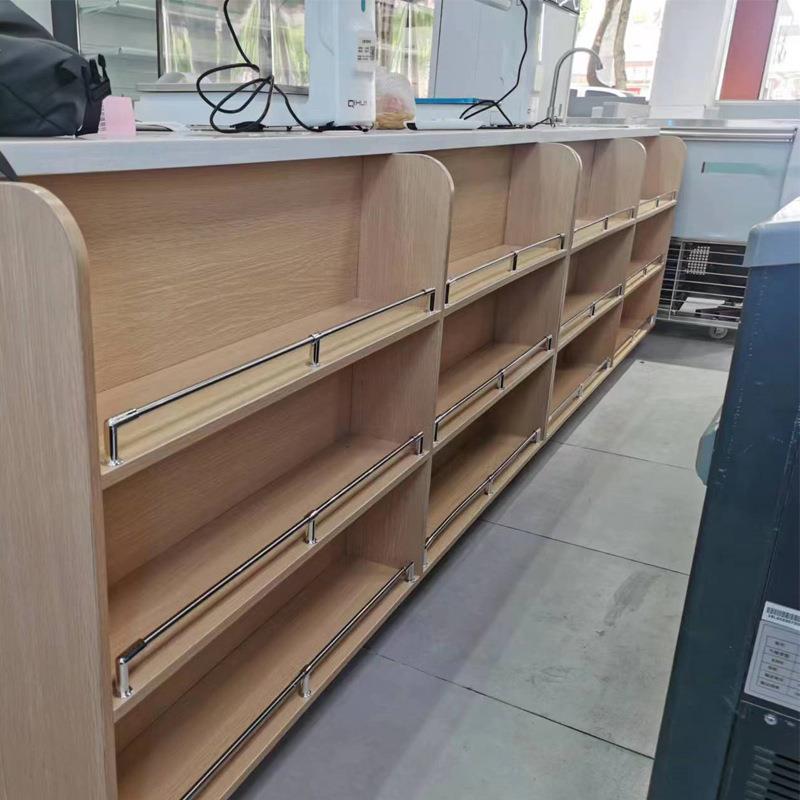 吧台桌收银台店铺小型柜台超市收款台便利店文具店转角前台接待台