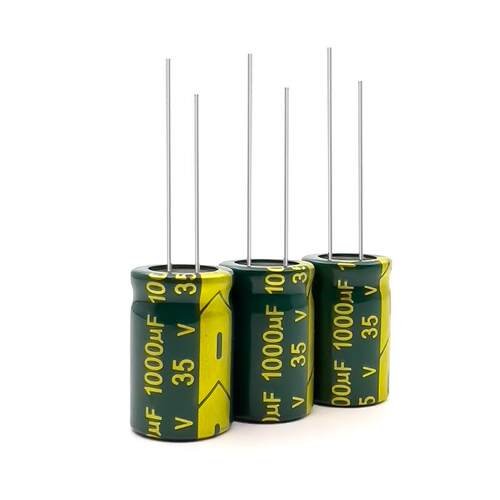 厂家直供 铝电解电容35V1000UF 高频低阻长寿命 1000UF/35V电解电