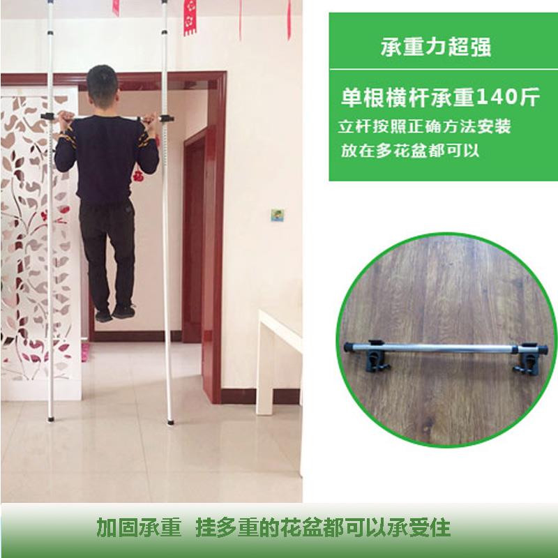 顶天立地高花架客厅室内铁艺多层阳台绿箩吊兰落地悬挂式花盆架子
