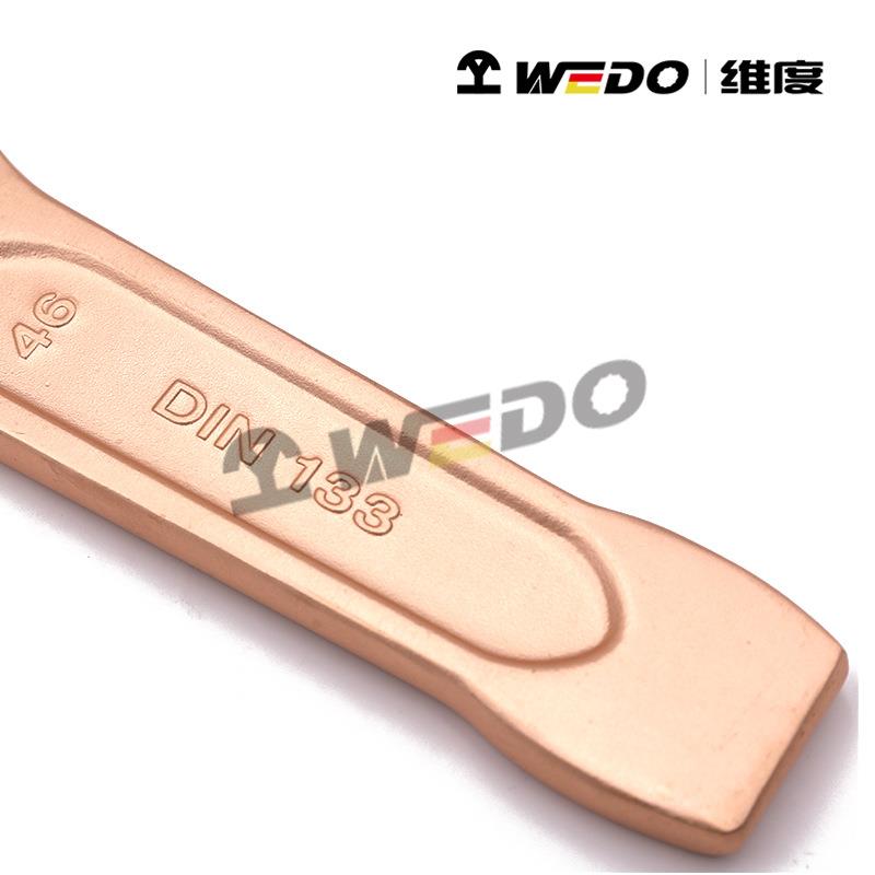 WEDO 维度防爆工具防爆敲击呆扳手BE141铝青铜、铍青铜敲击拆卸