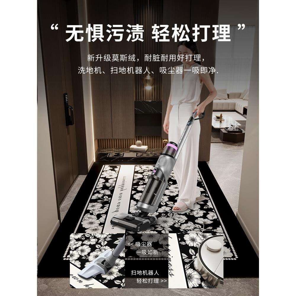 高级入户门地垫门口地毯门垫防滑客厅进门家用脚垫可裁剪垫子新款